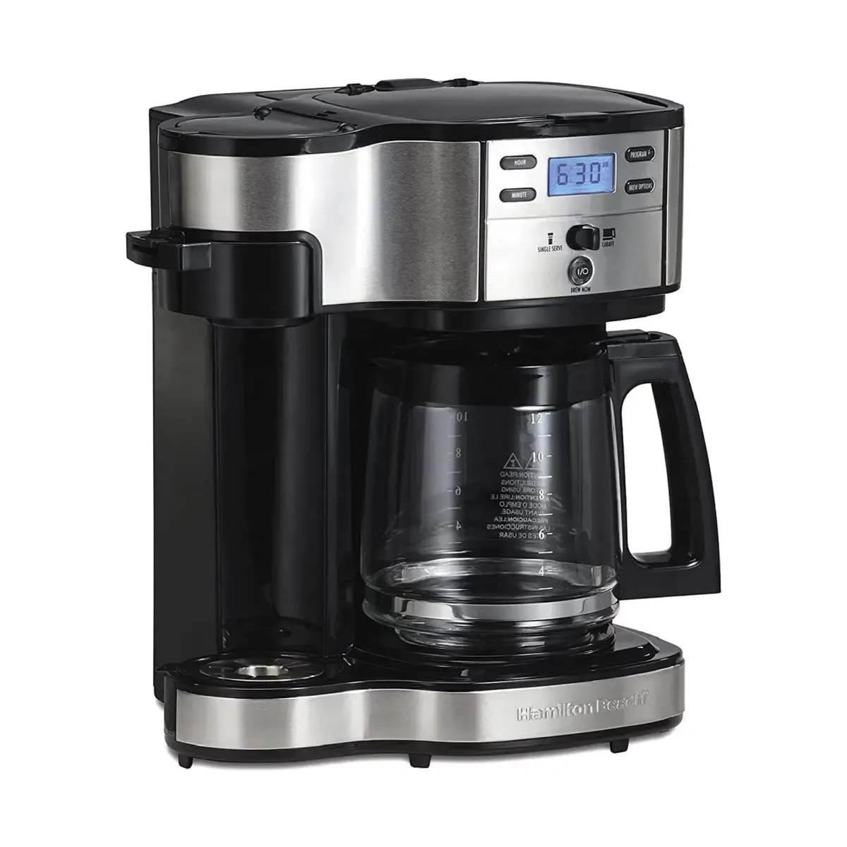 Hamilton Beach 2-Way 12 Cup Programmable Drip Coffee Maker (30% Off)