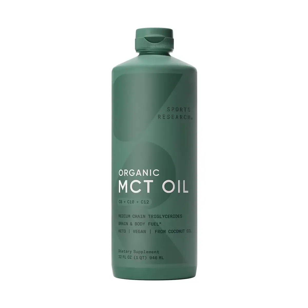 Sports Research Keto MCT Oil from Organic Coconuts