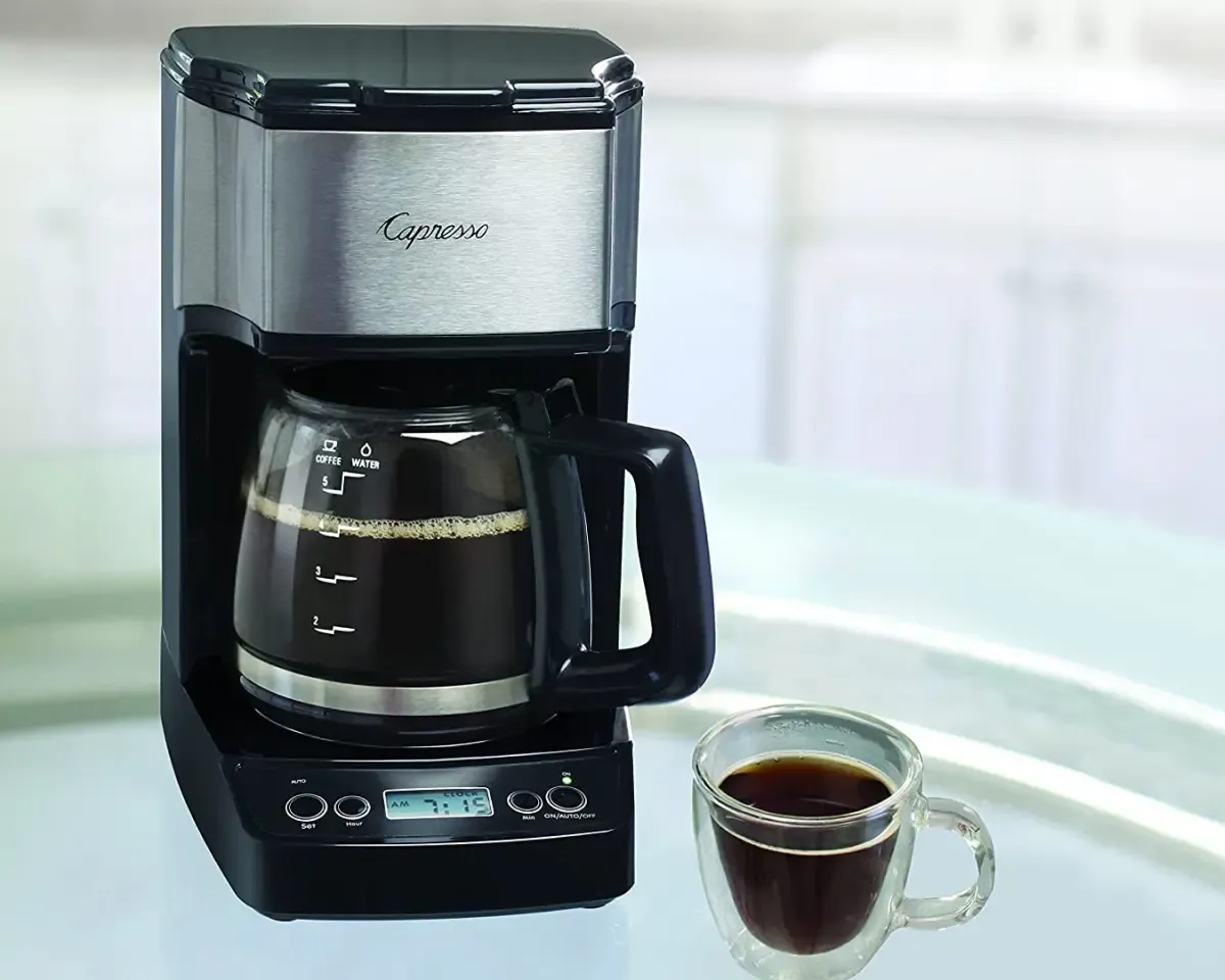 Capresso 5-cup mini drip coffee maker