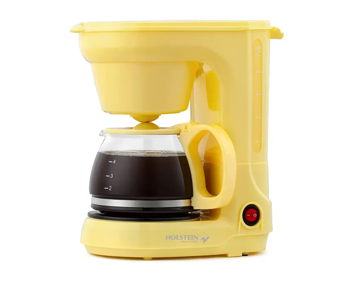 Holstein Housewares 5-cup compact coffee maker