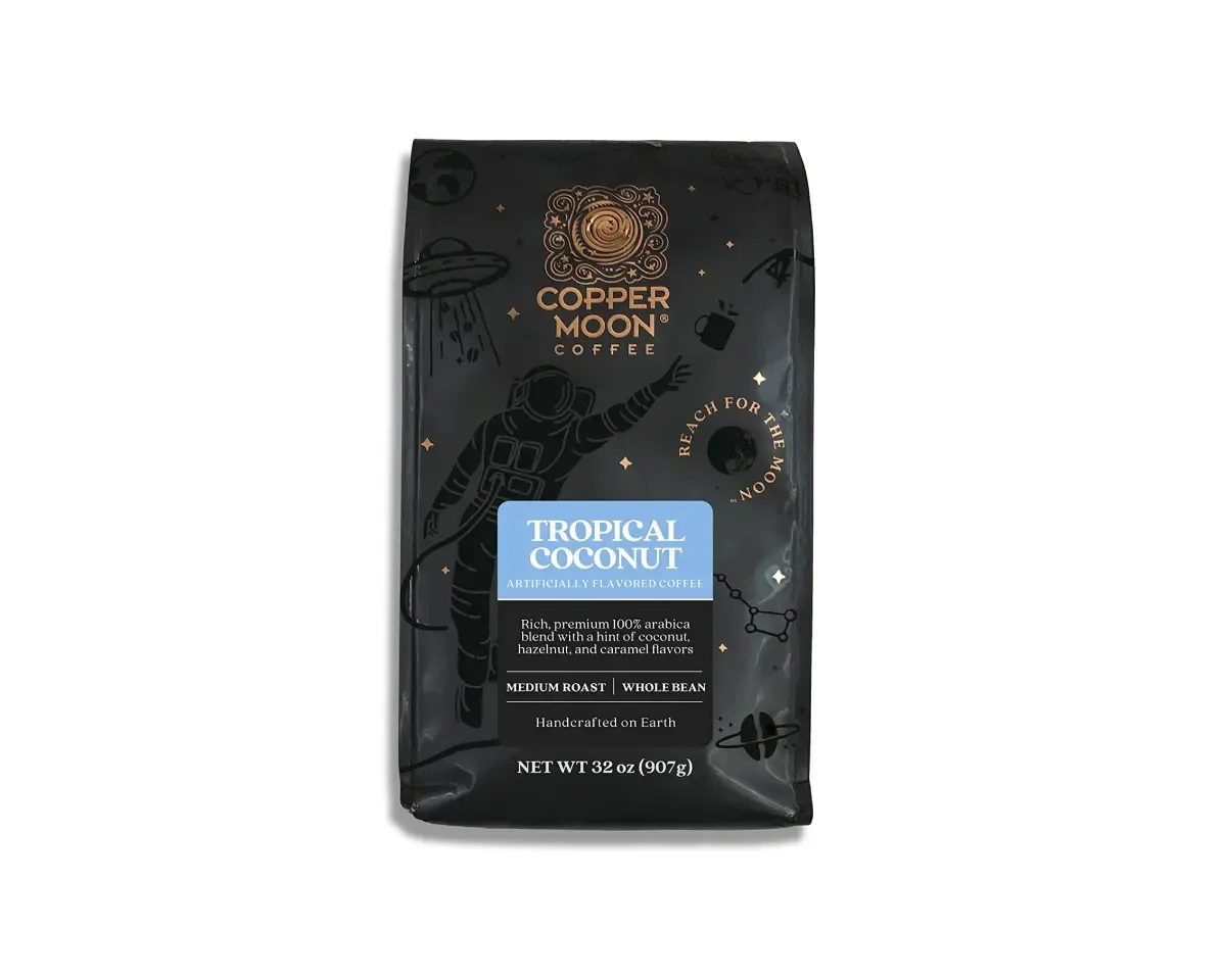 Copper Moon Tropical Coconut Blend Whole Bean Coffee