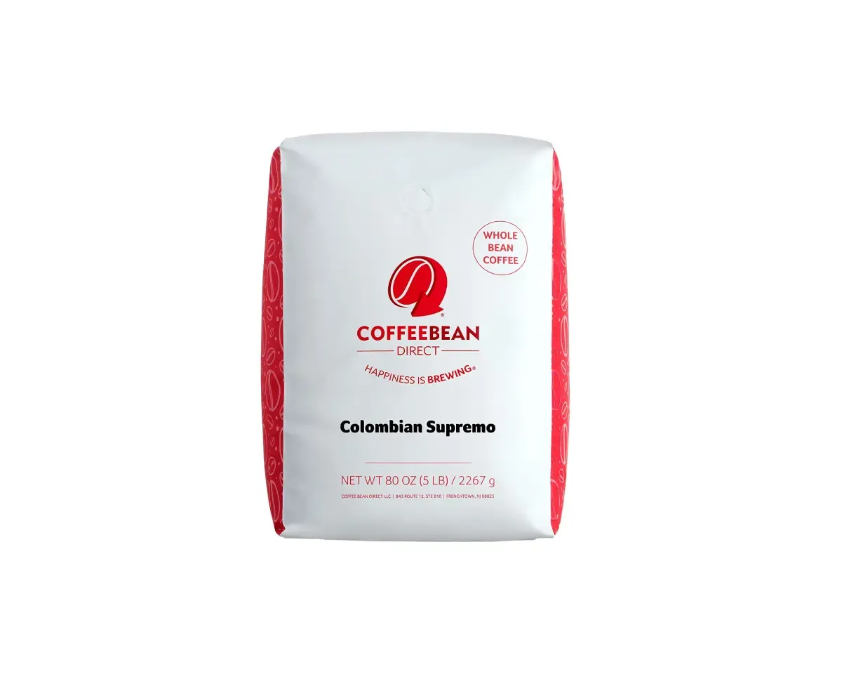 Coffee Bean Direct Colombia Supremo Whole Bean
