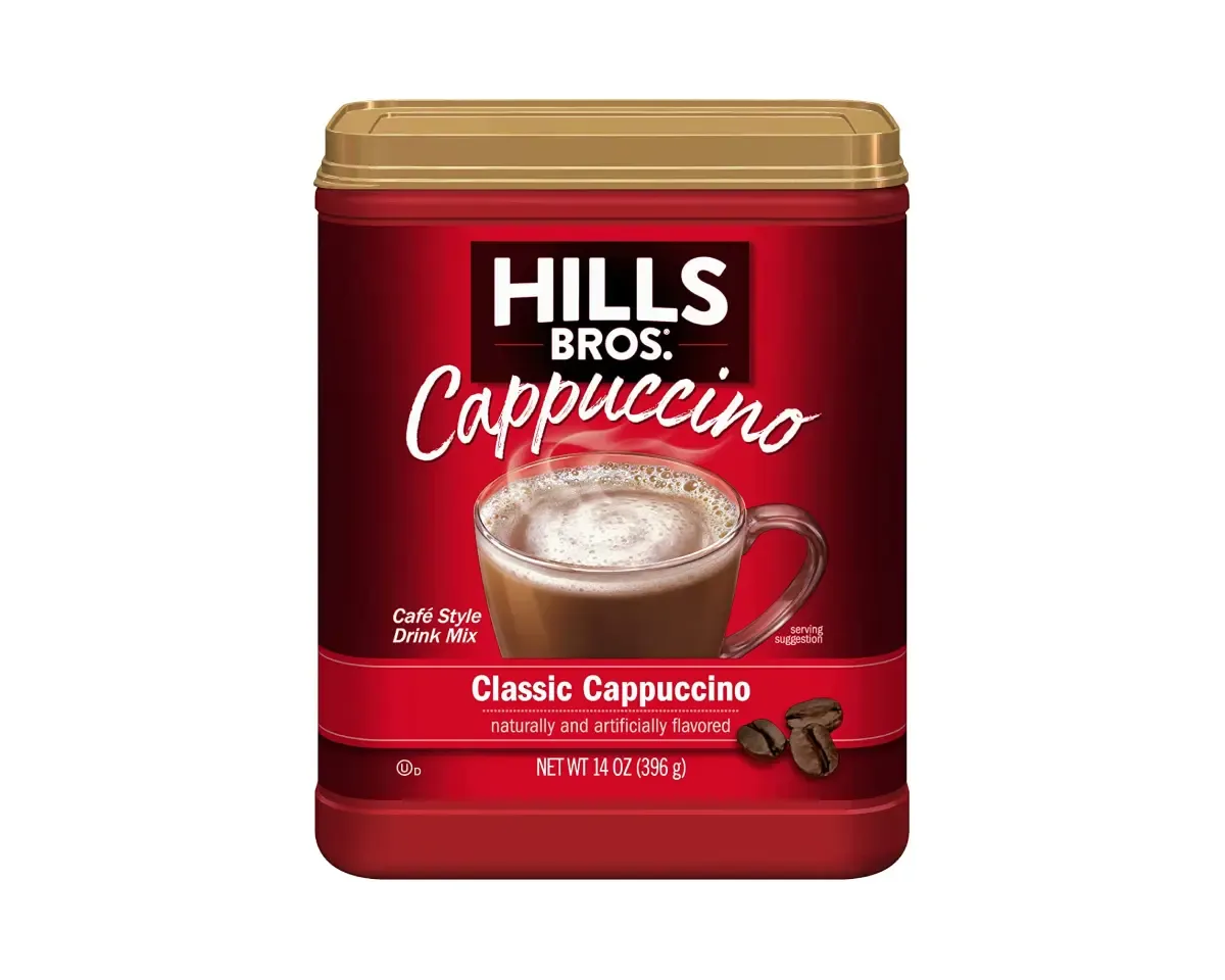 Hills Bros Instant Decadent Classic Cappuccino Mix