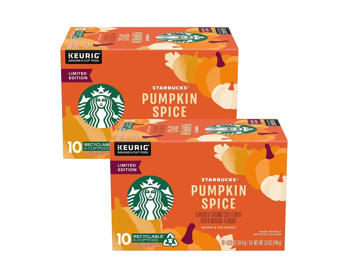 Pumpkin Spice K- Cup Pods from Starbucks