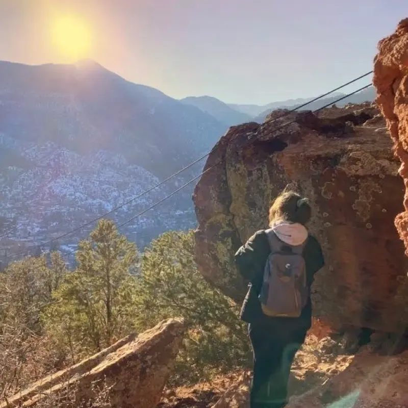 Hiking around Manitou Springs