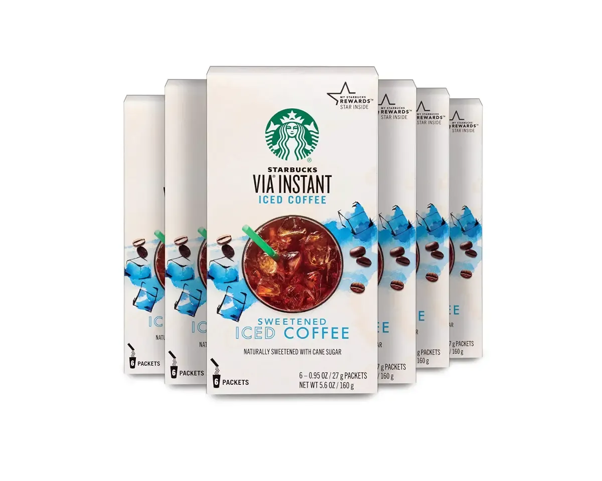 Starbucks VIA Medium Roast- Sweetened Iced Coffee