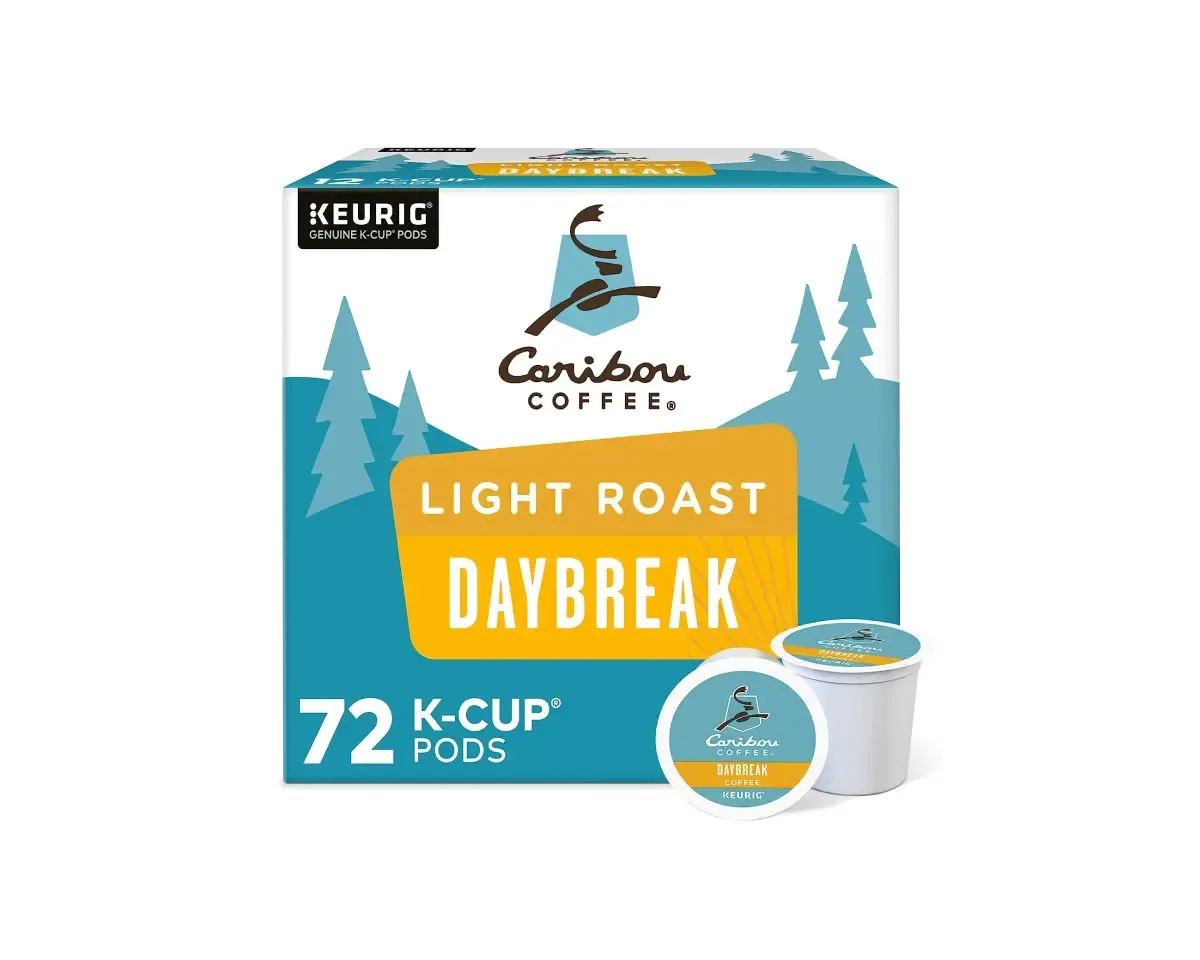 Caribou Coffee ‘Daybreak Morning Blend’ Light Roast K-Cups
