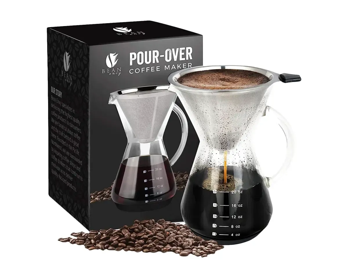 The Bean Envy Pour Over Coffee Maker