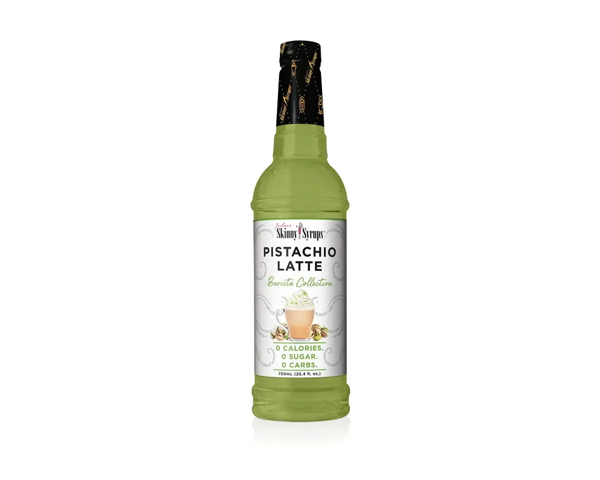 Jordan's Skinny Syrups Pistachio Latte Coffee Syrup