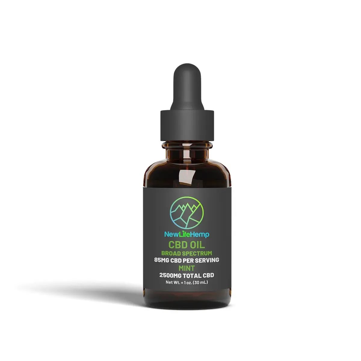 New Life Hemp - Mint CBD Oil Tincture