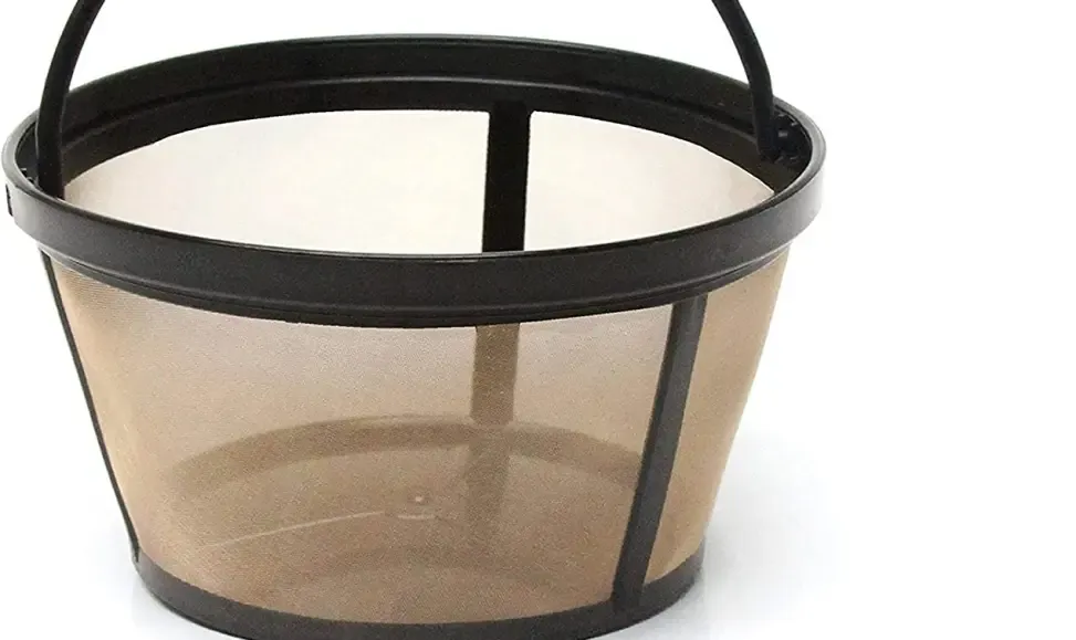 Basket shaped coffee filter