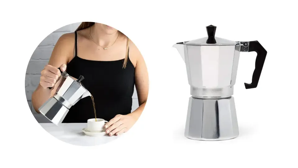 Moka pot coffee maker for under $20
