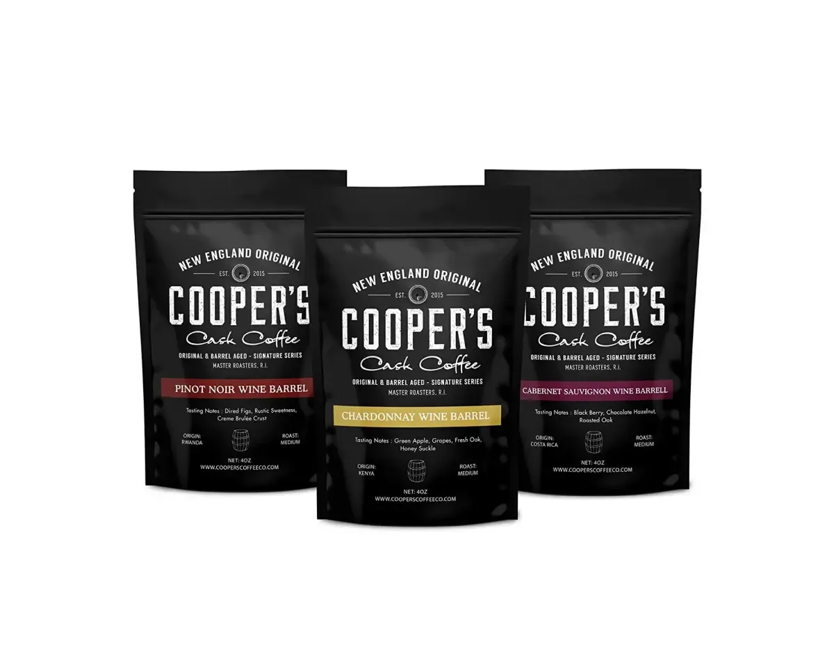 Wine Barrel Aged Whole Coffee Bean