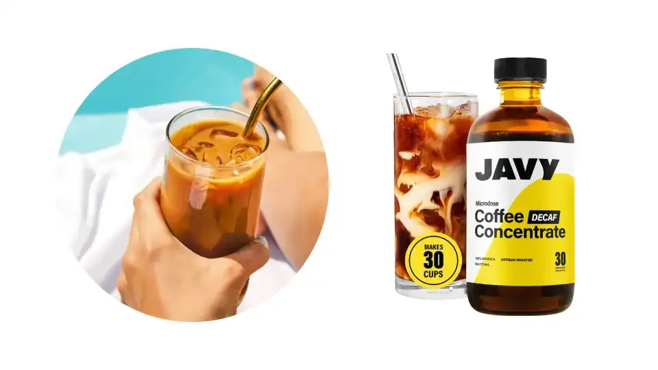 Javy decaf concentrated coffee