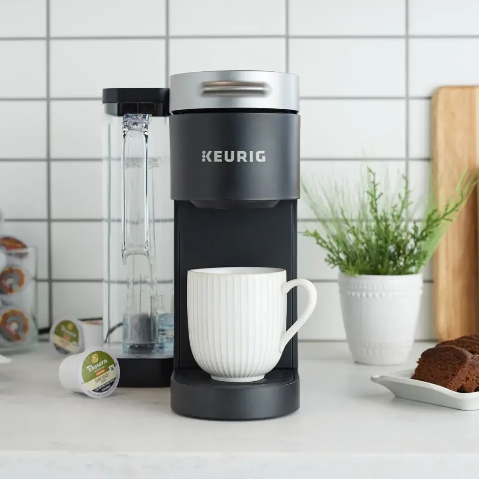 Keurig coffee maker on a table