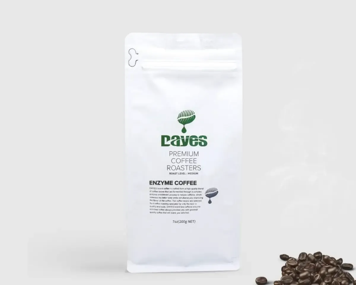 DAYES Enzyme Fermented Whole Bean Coffee bag