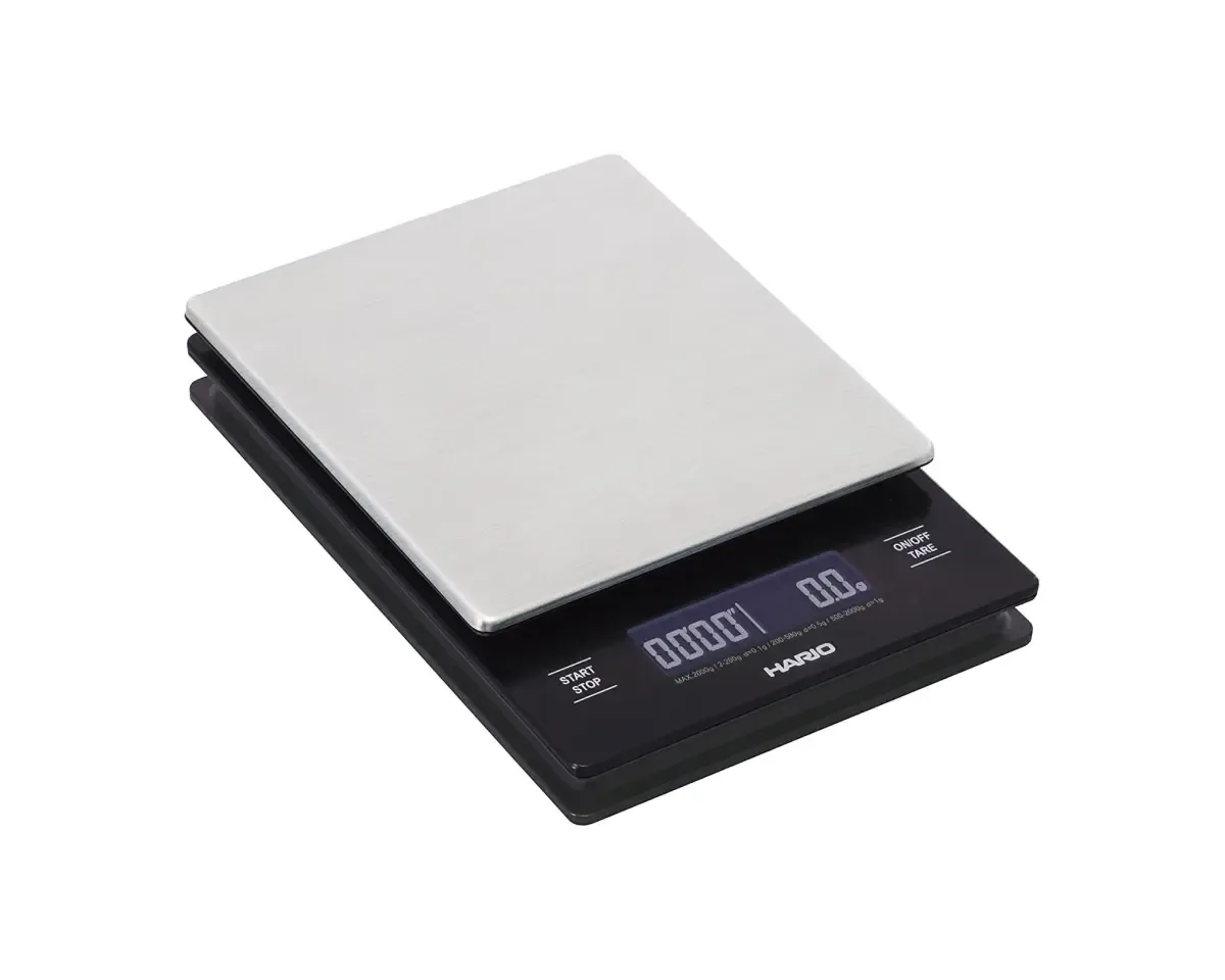 Hario VSTM-2000HSV V60 Stainless Steel Drip Scale