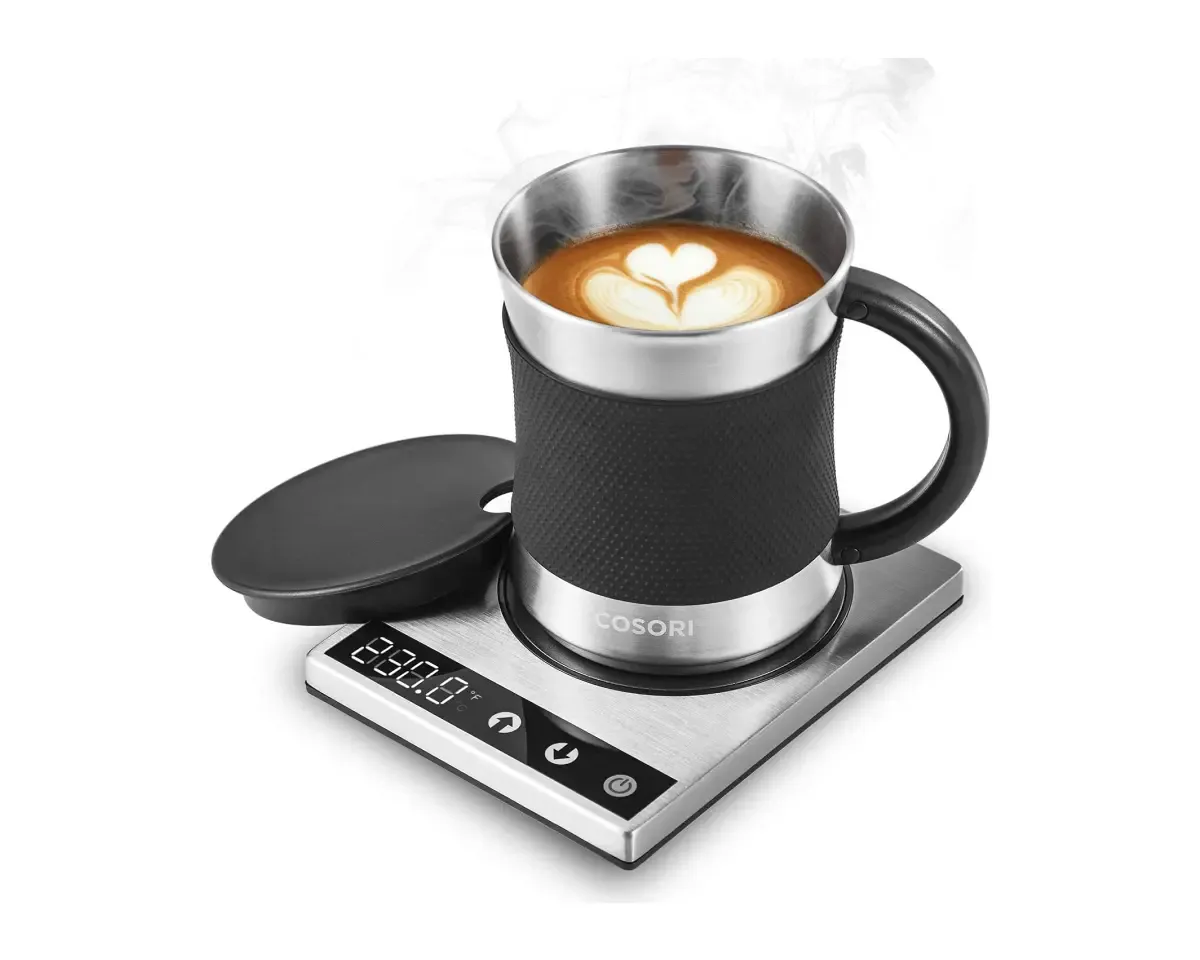 Coffee Mug Warmer and Mug Set