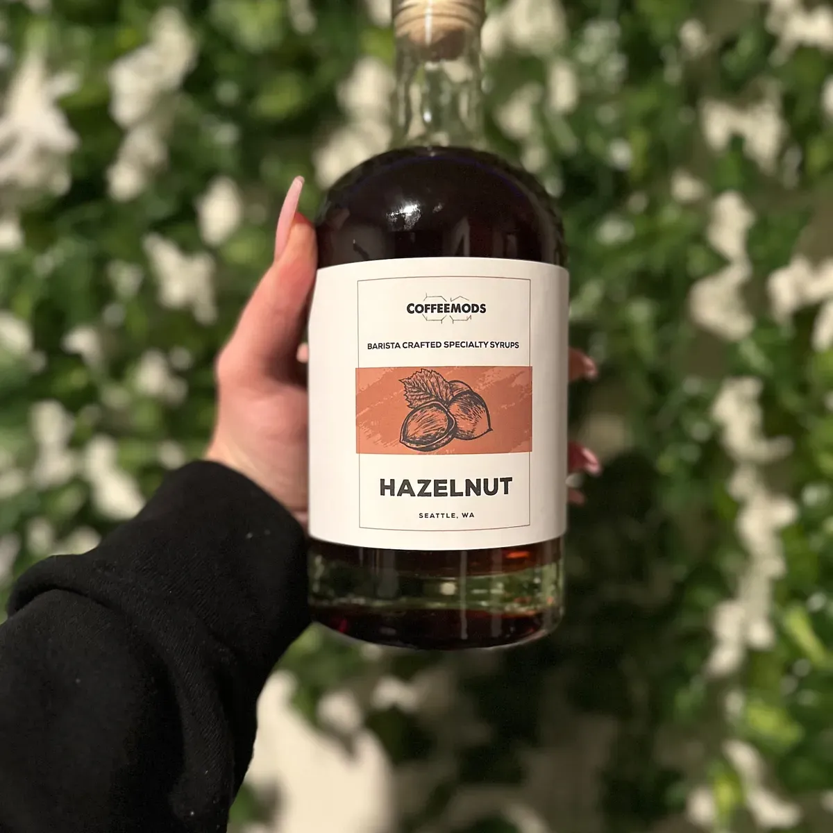 Hazelnut Simple Syrup