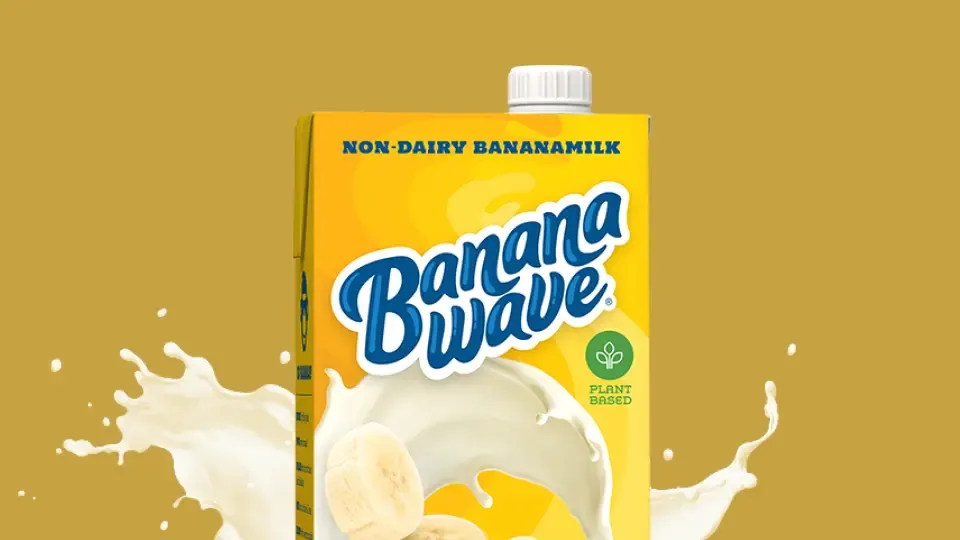 A picture of banana milk carton