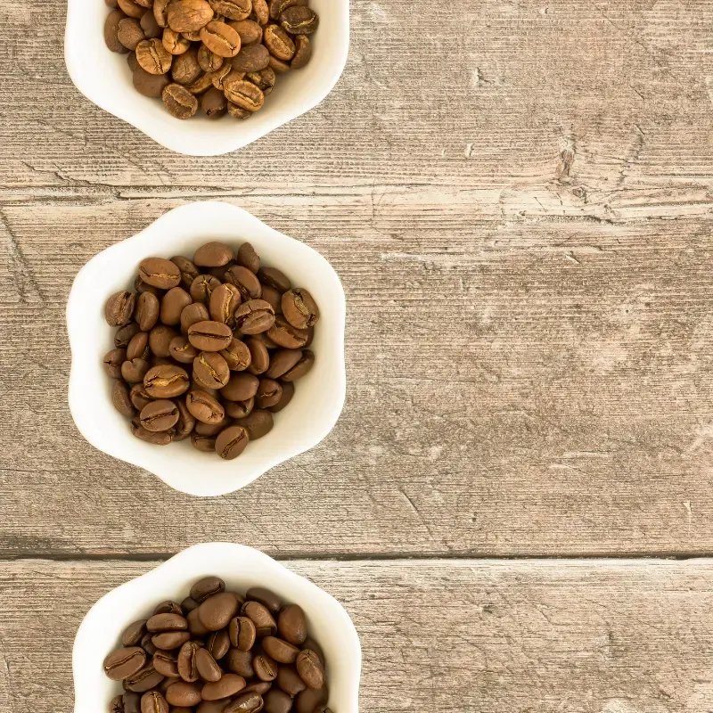 Medium roast coffee beans