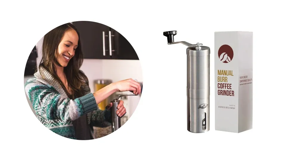 JavaPresse Manual Coffee Grinder