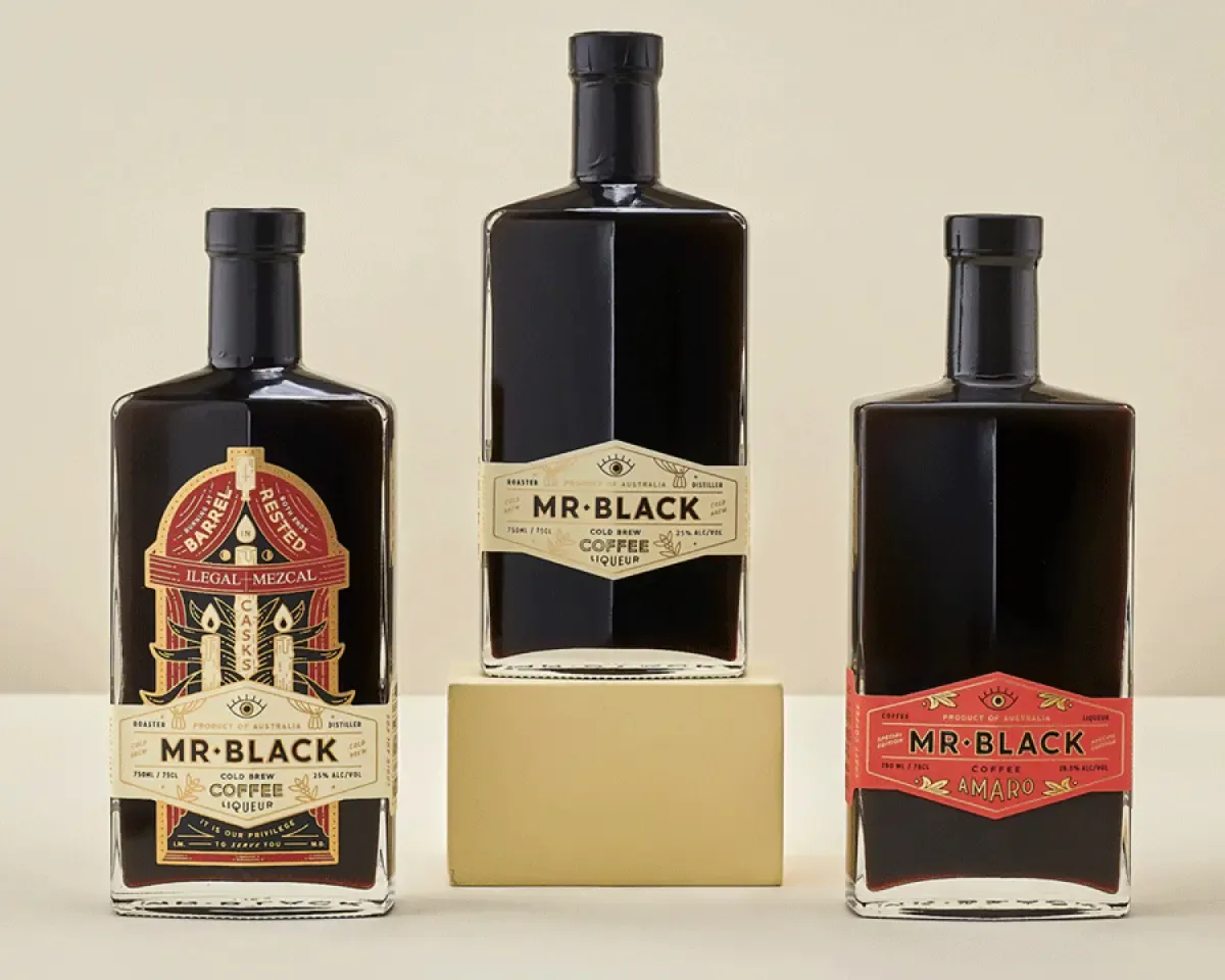 Mr.Black Coffee Liquor Bottles