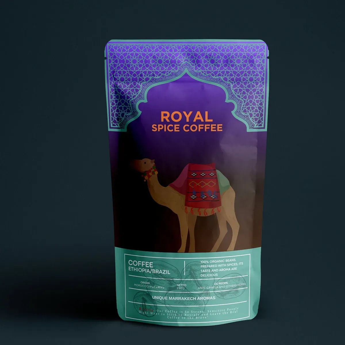 Royal Organic Coffee with a Moroccan Twist