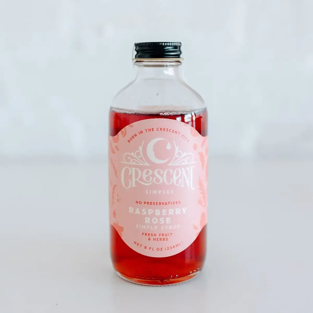 Raspberry Rose Simple Syrup