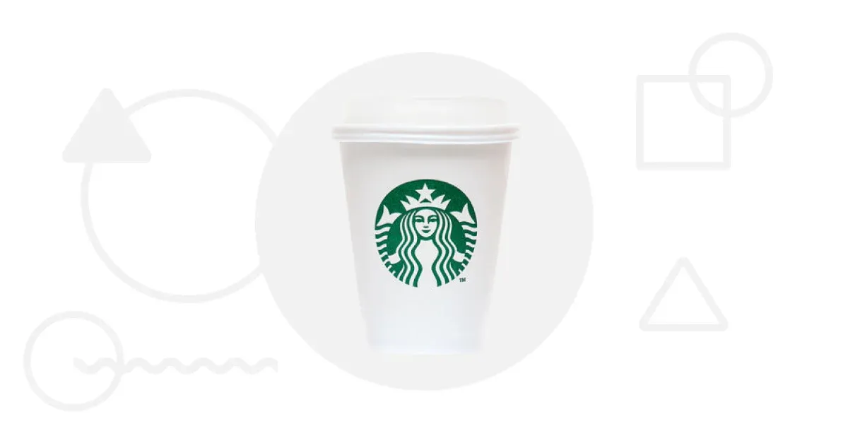 Starbucks breve cup
