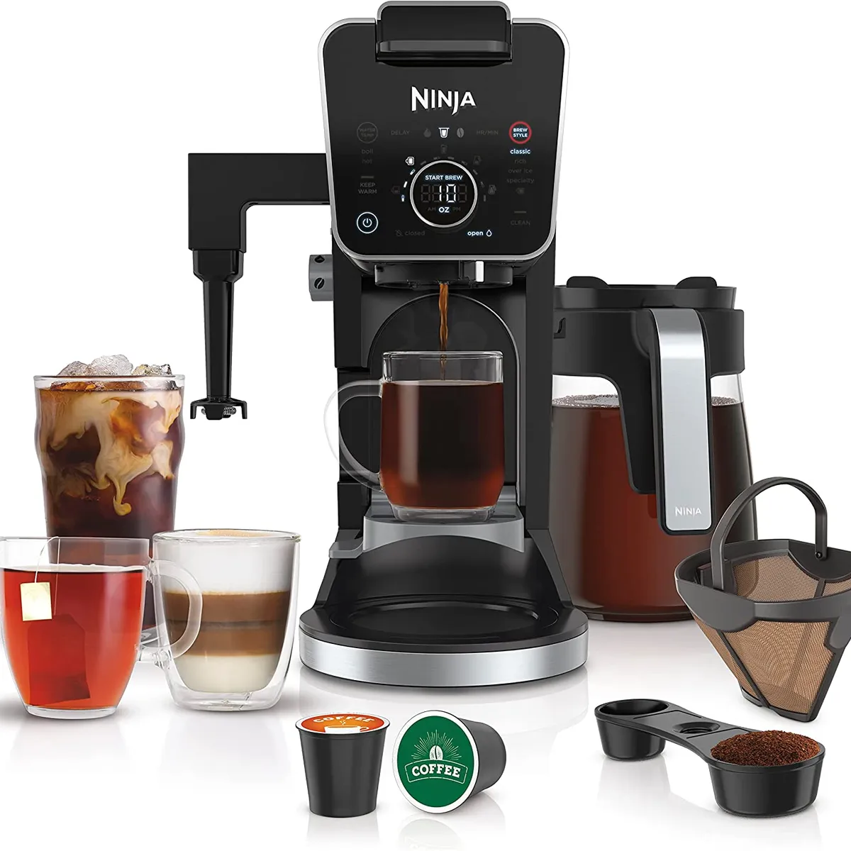 Ninja DCM201CP Programmable XL 14-Cup Coffee Maker (30% Off)