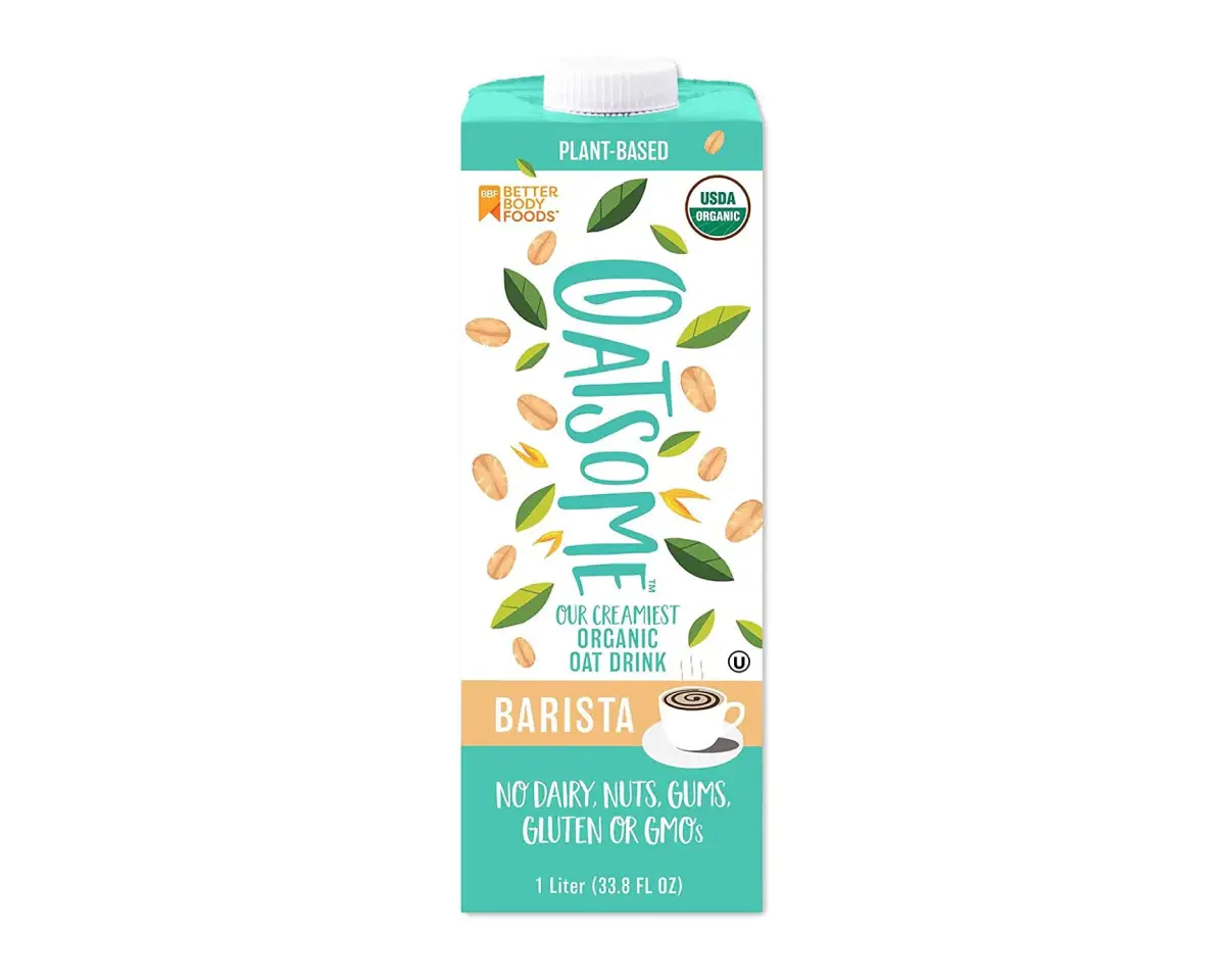 Oatsome Organic Oat Milk, Barista Blend