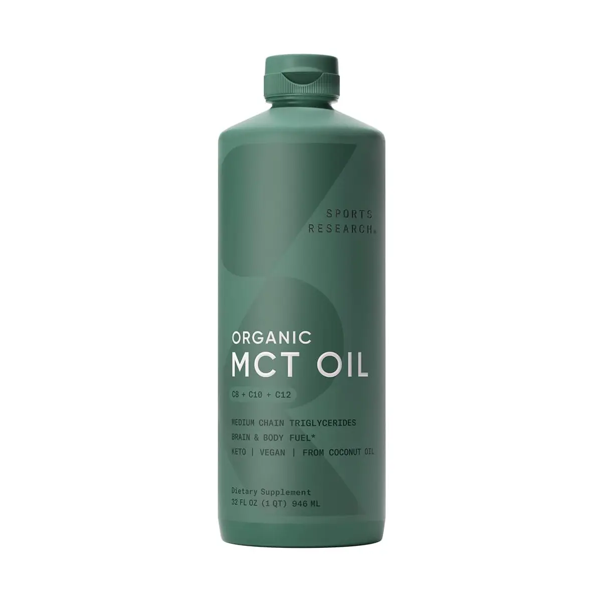 Sports Research Keto MCT Oil from Organic Coconuts