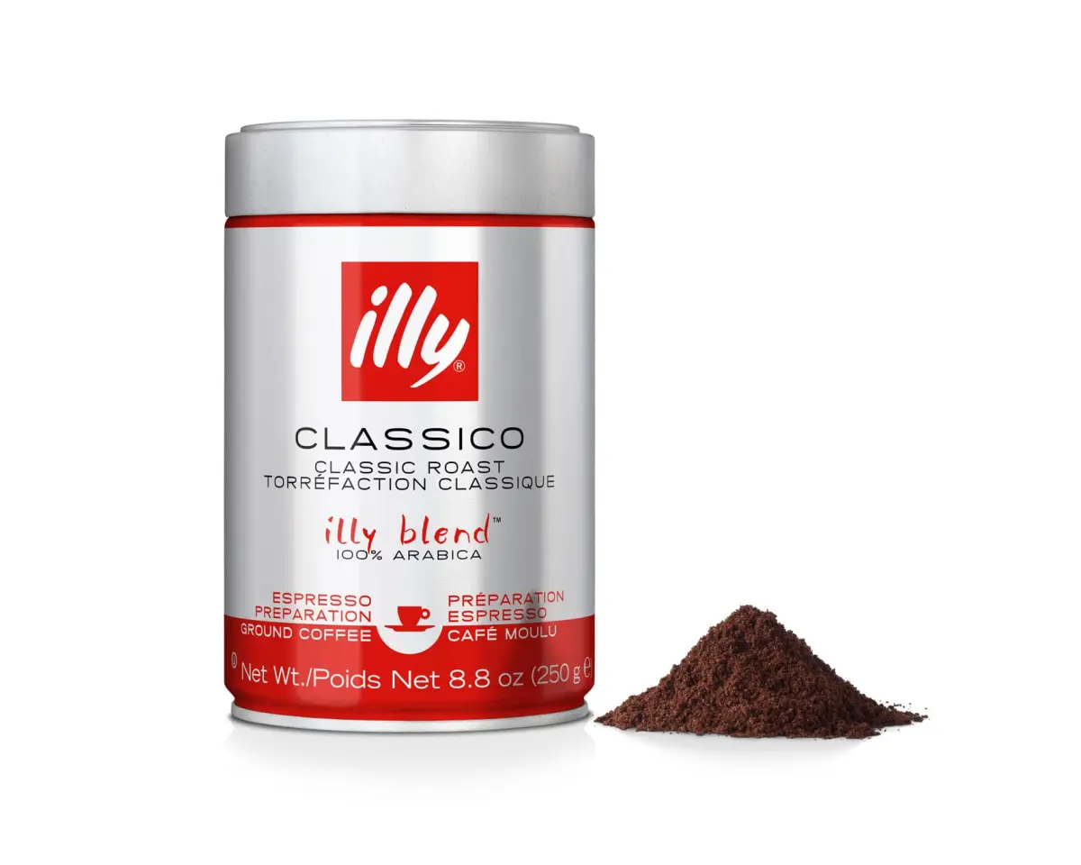 illy Classico Ground Espresso Coffee