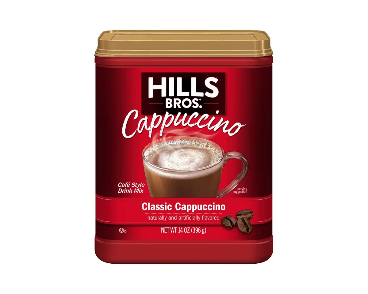 Hills Bros Instant Decadent Classic Cappuccino Mix