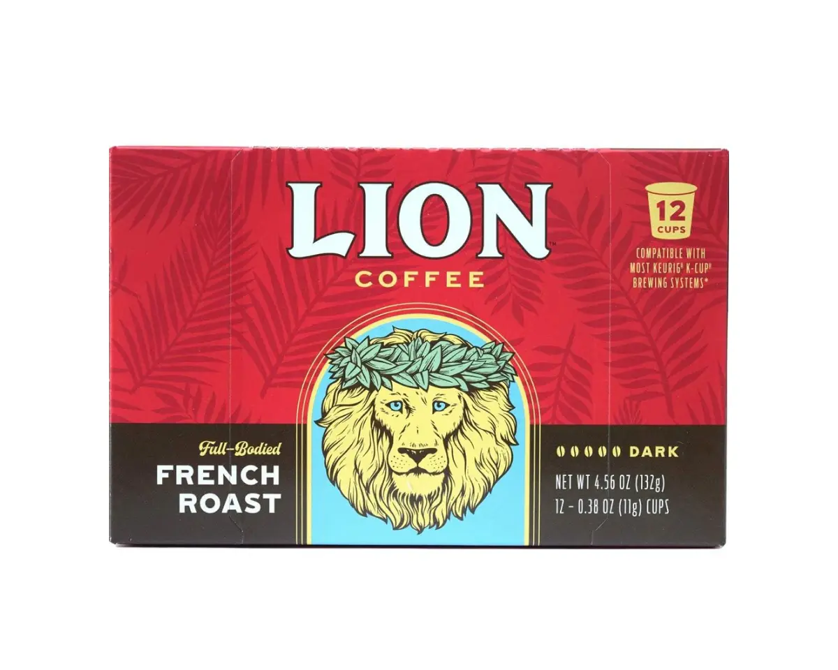 Lion French Roast Single Serve Coffee Pods