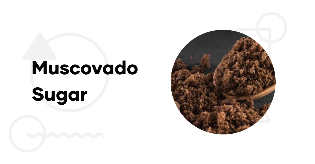 Muscovado sugar