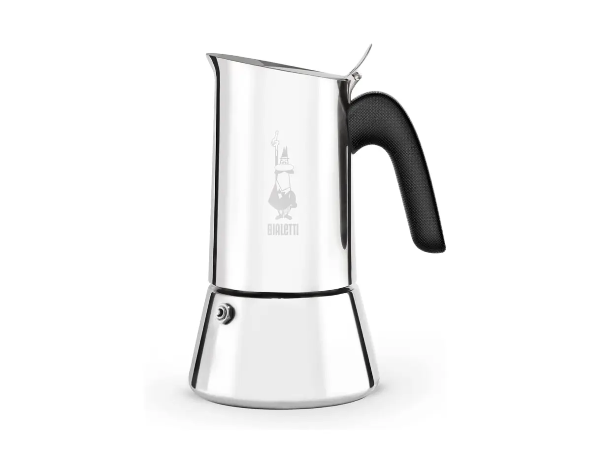 Bialetti Venus 6-Cup Stainless Steel Induction-Capable Stovetop Espresso Maker