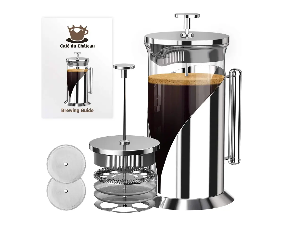 Cafe Du Chateau French Press Coffee Maker