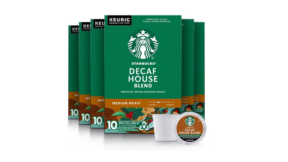 Starbucks House Blend Decaf K-Cups