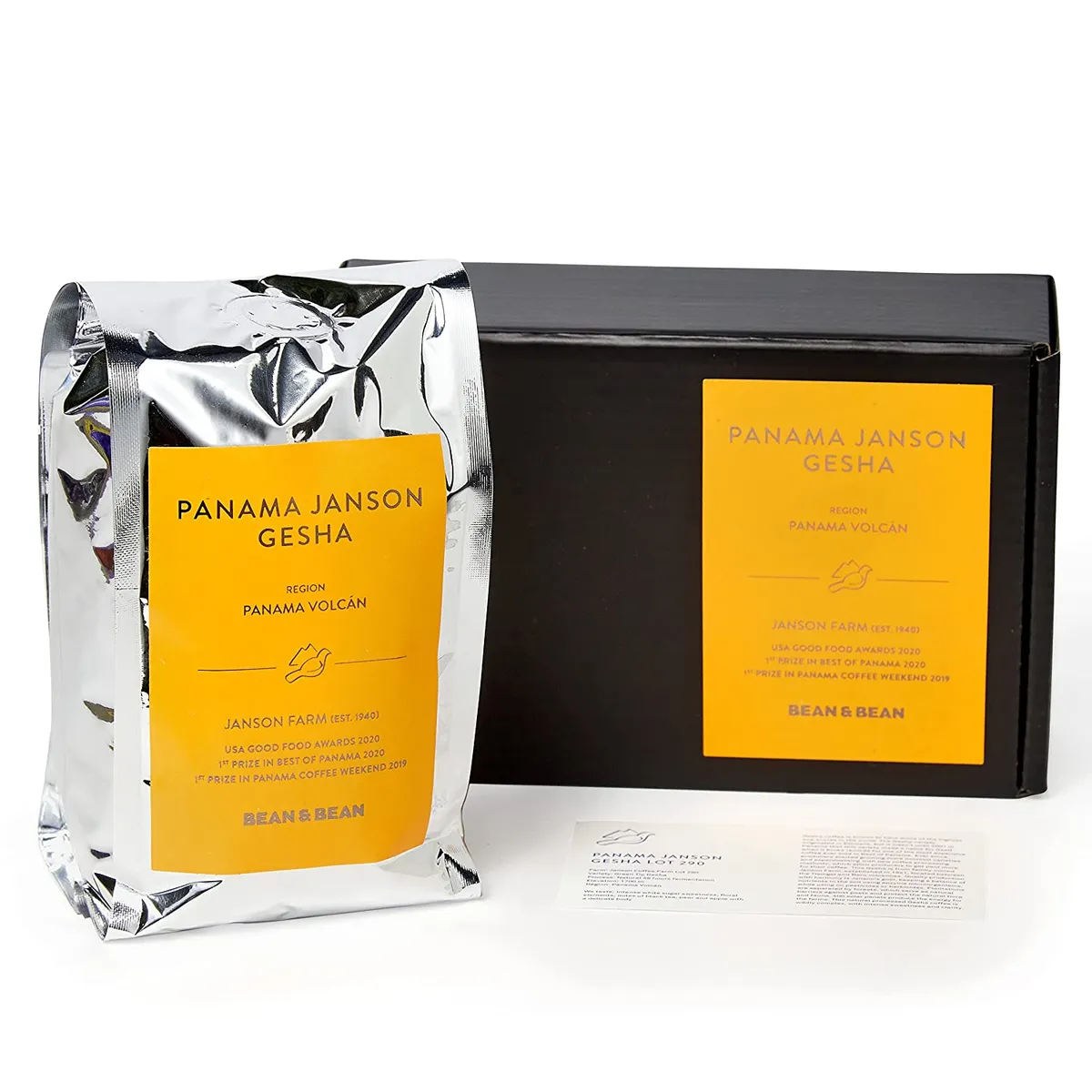 Bean & Bean Panama Gesha – Roast to Order Coffee Beans