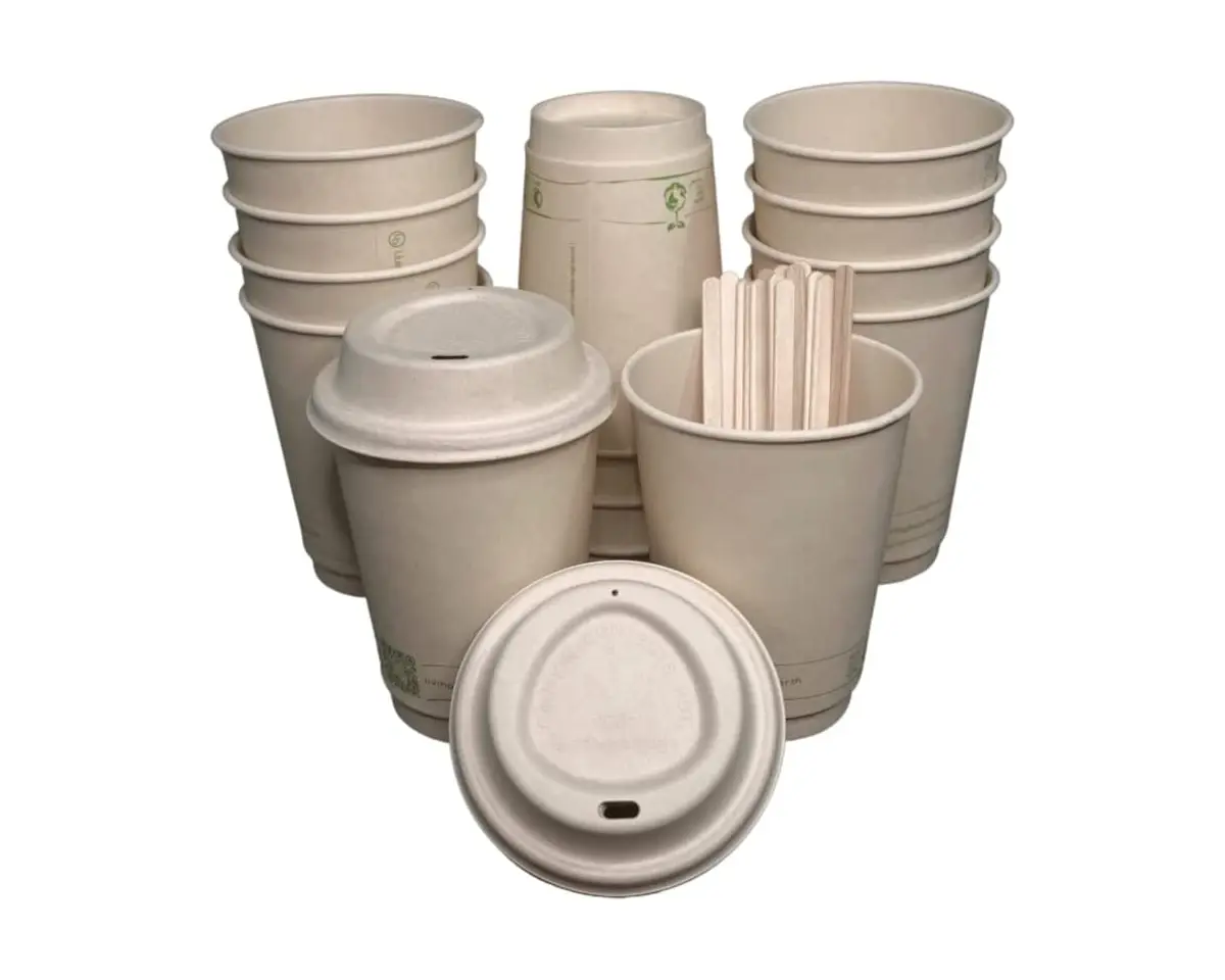 Compostable Coffee Cups by Living Balance