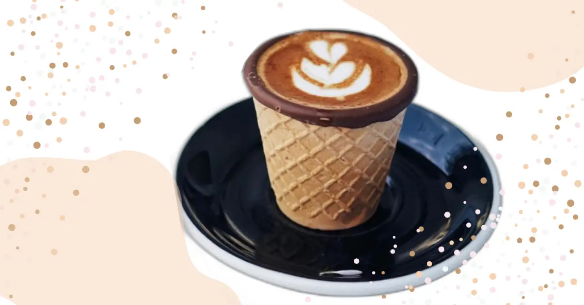 Funky Edible Coffee Cups: 4 Sustainable Treats