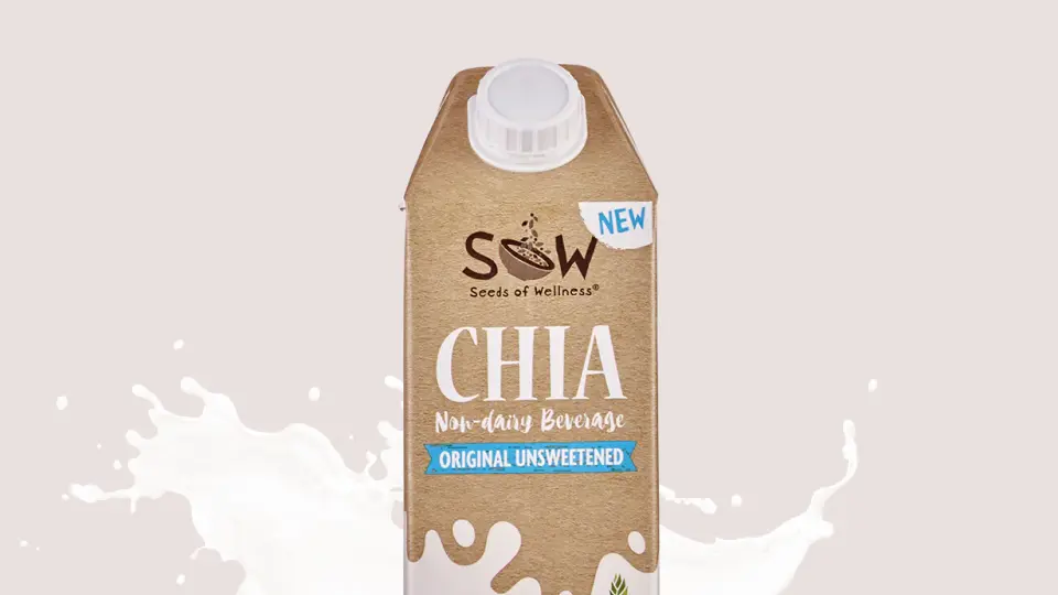 A picture of chia milk carton