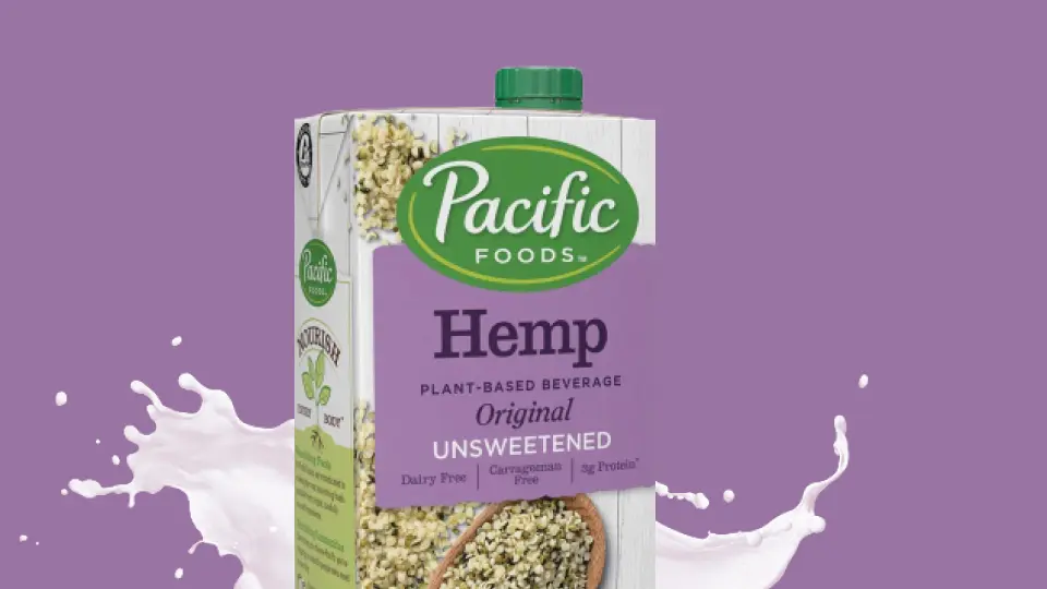 A picture of hemp milk carton