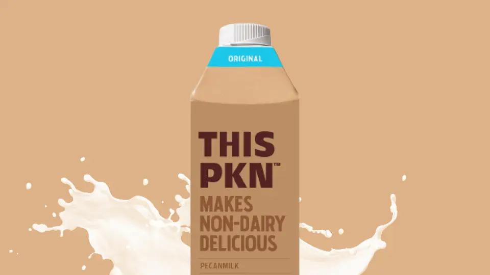 A picture of pea milk carton