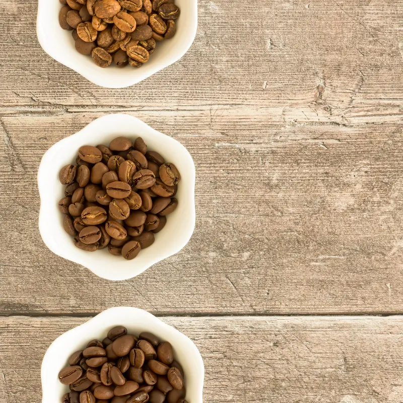 Medium roast coffee beans