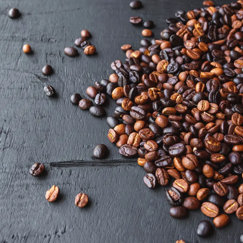 Medium roast coffee beans