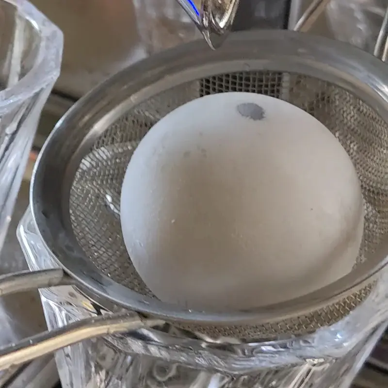 Cooling rock for espresso