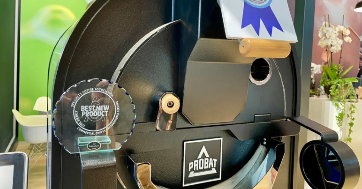 Probat's P05 Hydrogen-Powered Coffee Roaster: 2023's Innovation Winner